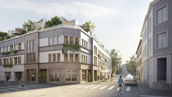So soll der Autopalast künftig aussehen.