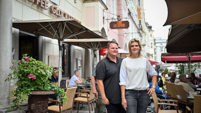 Katharina und Michael Breitfuß (Glockenspiel): „Bei uns ist es um 23 Uhr genauso leise wie um 24 ...