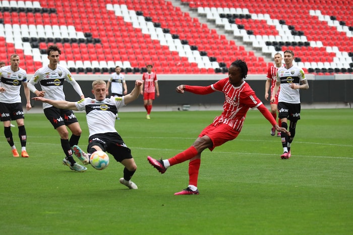 Altach testete in den vergangenen zwei Jahren bereits gegen Freiburg, im März 2023 unterlagen ...