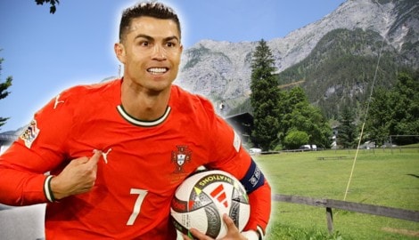 Trainiert bald in Saalfelden: Superstar Cristiano Ronaldo.
