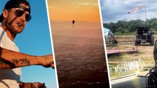 Noch wenige Stunden vor dem Unglück postete Felix Baumgartner ein Instagram-Video von seiner ...