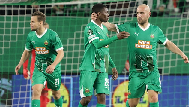 Rapid bekommt es mit Dečić Tuzi aus Montenegro zu tun.