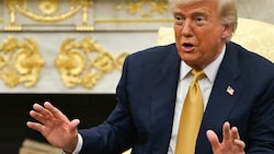 Laut seinem Präsidialamt erfreut sich Trump bester Gesundheit.