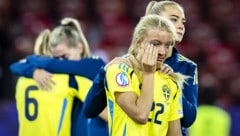 Riesengroße Enttäuschung bei den schwedischen Damen