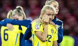 Riesengroße Enttäuschung bei den schwedischen Damen