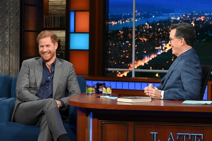 Bei Colbert waren viele Berühmtheiten zu Gast, so auch Prince Harry.