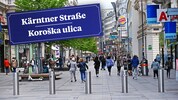 Am Ende und am Anfang der Kärntner Straße in Wien soll in Zukunft ein zweisprachiges ...