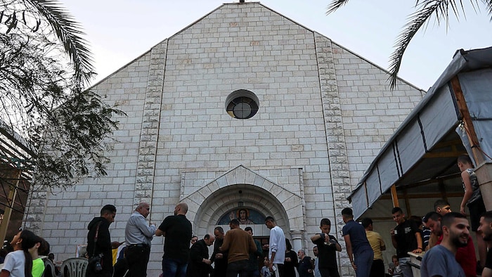 Die Kirche der Heiligen Familie ist die einzige katholische Kirche im Gazastreifen.