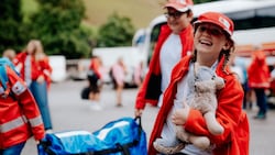 Am 17. Juli reisten die Teilnehmer:innen zum Rotkreuz-Landesjugendcamp 2025 in ...