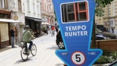 Die vorgeschriebene Schrittgeschwindigkeit sei von Radfahrern in der Schmiedgasse zu oft ...