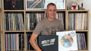 40.000 Schallplatten nennt Jochen „Joe“ Jakopitsch sein Eigen.