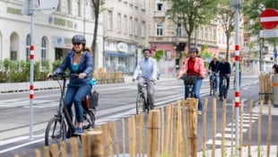 Beim Gürtelumfeld wird die Äußere MaHü umgestaltet. Der erste Abschnitt ist jetzt fertig. ...