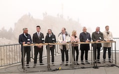 Die Innenminister mit EU-Migrationskommissar Magnus Brunner und Daniela Ludwig, Staatssekretärin ...