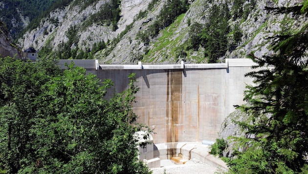 Das bestehende Kraftwerk an der Salza im Ennstal