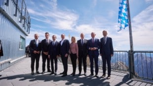 Innenministertreffen mit EU-Kommissar auf der Zugspitze