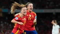 Spanien jubelt über den Halbfinaleinzug.