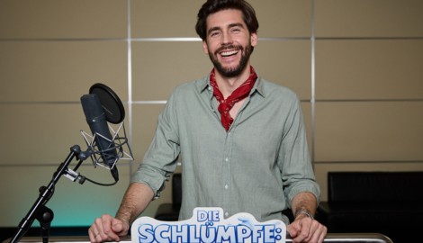 Alvaro Soler spricht in „Die Schlümpfe: Der große Kinofilm“ den Schlumpf ohne Namen.