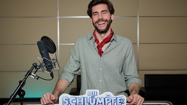 Alvaro Soler spricht in „Die Schlümpfe: Der große Kinofilm“ den Schlumpf ohne Namen.