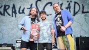 Krautschädl, also Mölgie (Philipp Sikora), Holy (Moritz Holy) und Fizl (Christopher Hehn) sind ...
