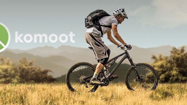 Outdoor-Apps, wie Komoot erfreuen sich größter Beliebtheit und Nutzer können ihre Touren darin ...