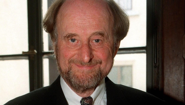 Der britische Dirigent Sir Roger Norrington, der mit seiner Arbeit dazu beigetragen hat, das ...
