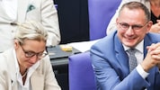 AfD-Co-Chefin Alice Weidel und Kollege Tino Chrupalla