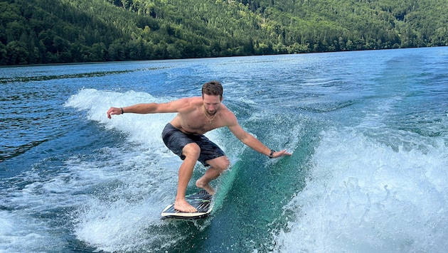 Marco Schwarz will kommenden Winter wieder auf der Erfolgswelle surfen.