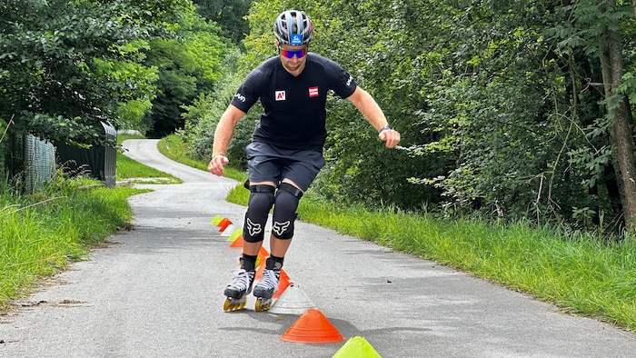 Schwarz arbeitet an der Fitness für die neue Saison.
