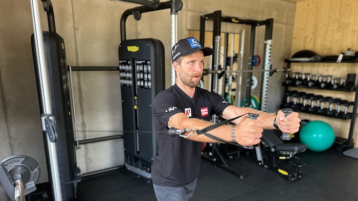Schwarz arbeitet an der Fitness für die neue Saison.