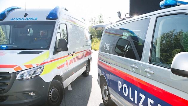 Neben Polizei und Rettung standen bei der Massenkarambolage auch die FF Seeboden und ein ...