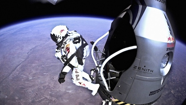 Damit wurde er berühmt: Felix Baumgartners Stratosphären-Sprung.