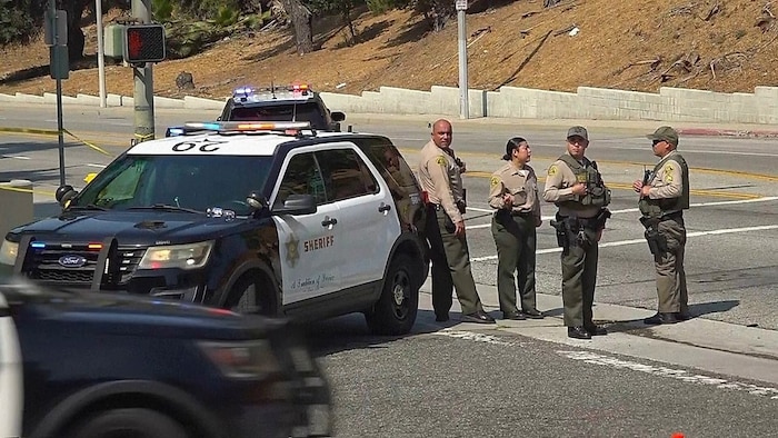 In einem Polizeitrainingszentrum in Los Angeles kam es am Freitag zu einer Explosion.
