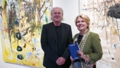 Galeristin Karoline Hilger-Bartosch, Erich Fröschl, Kurator und Künstler