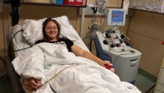 Im AKH Wien spendete die 19-jährige Katharina Fuchs aus Rohrbach ihre Stammzellen.