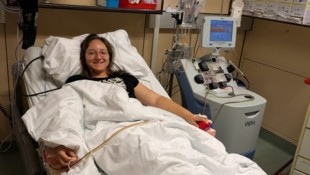 Im AKH Wien spendete die 19-jährige Katharina Fuchs aus Rohrbach ihre Stammzellen.