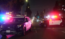 In Los Angeles ist am frühen Samstagmorgen ein Auto in eine Menschenmenge gerast.