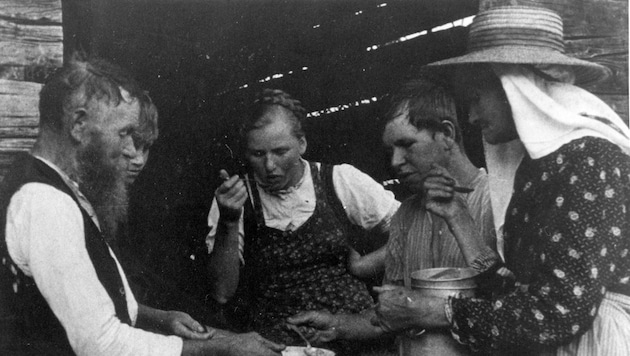 Feldarbeit ist kraftraubend. Doch zur Hitze passt kein fettes Melchermuas. Was diese Familie ...
