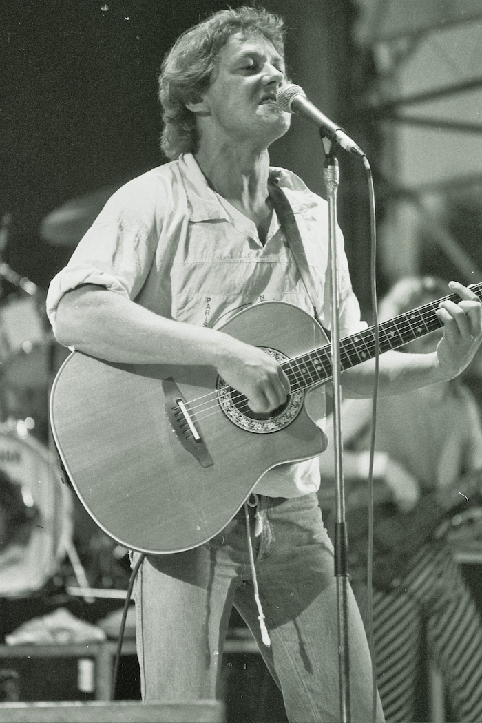 1985, bei „Opus & Friends“ im Grazer Liebenau-Stadion