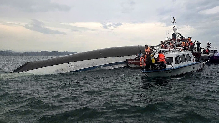 An Bord des Schiffes „Wonder Sea“ sollen sich insgesamt 53 Menschen befunden haben.