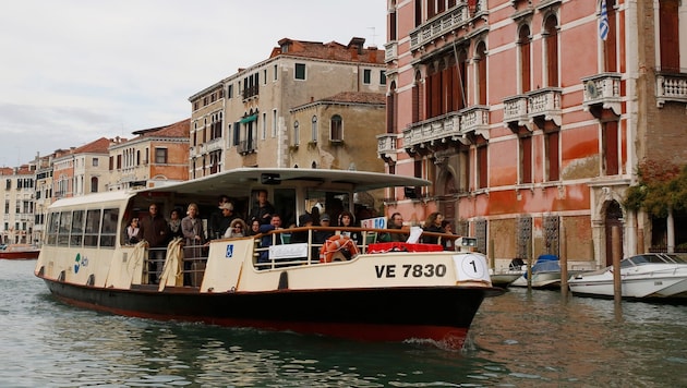 Im August 2013 ist ein deutscher Tourist während einer Gondelfahrt in Venedig ums Leben ...