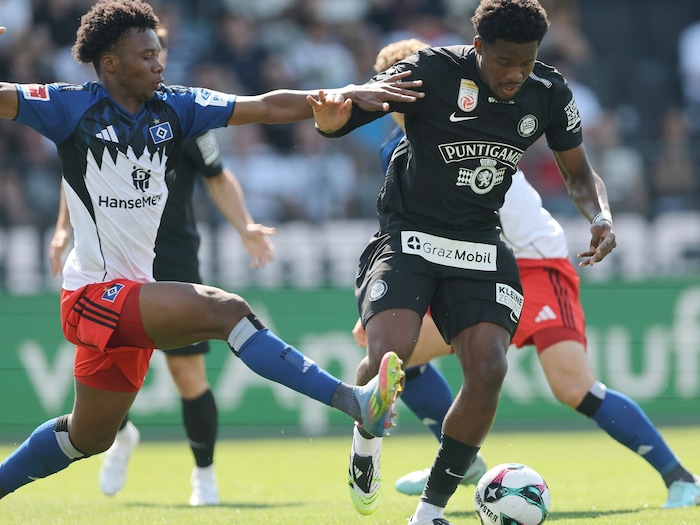 Unhaltbar! Tochi Chukwuani erzielte gegen den HSV ein Traumtor aus 20 Metern.