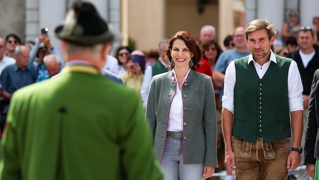 Karoline Edtstadler eröffnete ihre ersten Festspiele als Landeshauptfrau von Salzburg.