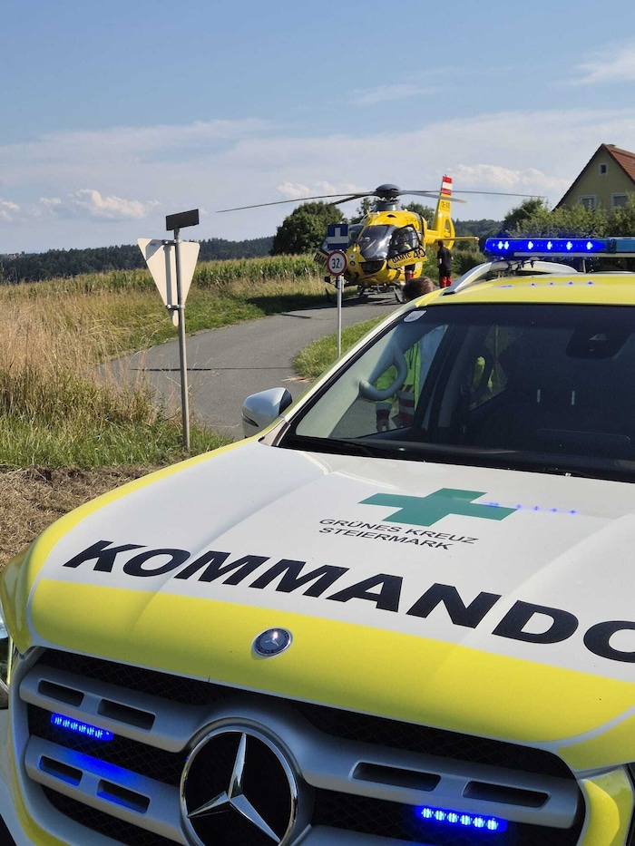 Motorradunfall in Lannach
