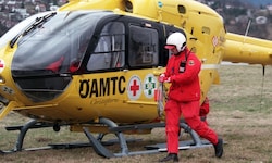 Auch der Notarzthubschrauber stand bei dem tragischen Unfall im Einsatz. 