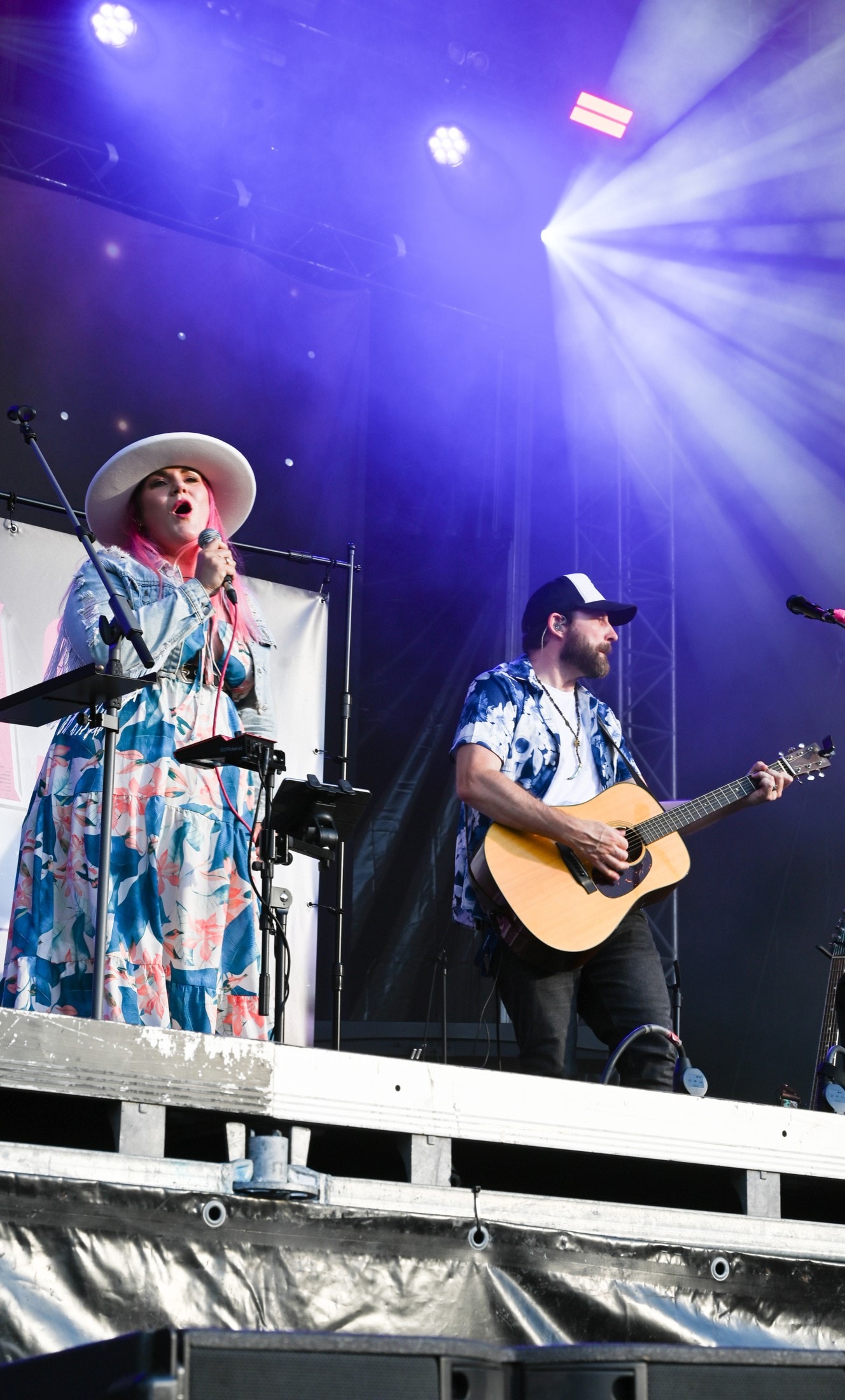 Das Duo Wild As Her konnte mit moderner Country-Musik das Publikum überzeugen.