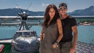 Mihaela Rădulescu und Felix Baumgartner