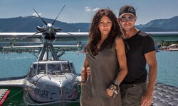 Mihaela Rădulescu und Felix Baumgartner