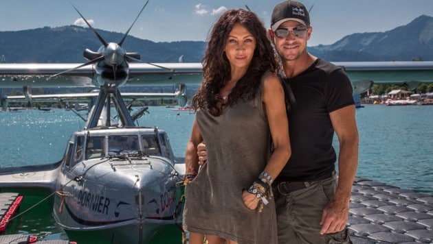 Mihaela Rădulescu und Felix Baumgartner