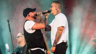 Im Duett einen unvergesslichen Abend feiern: Christopher Seiler und Bernhard Speer an der ...
