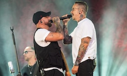 Im Duett einen unvergesslichen Abend feiern: Christopher Seiler und Bernhard Speer an der ...